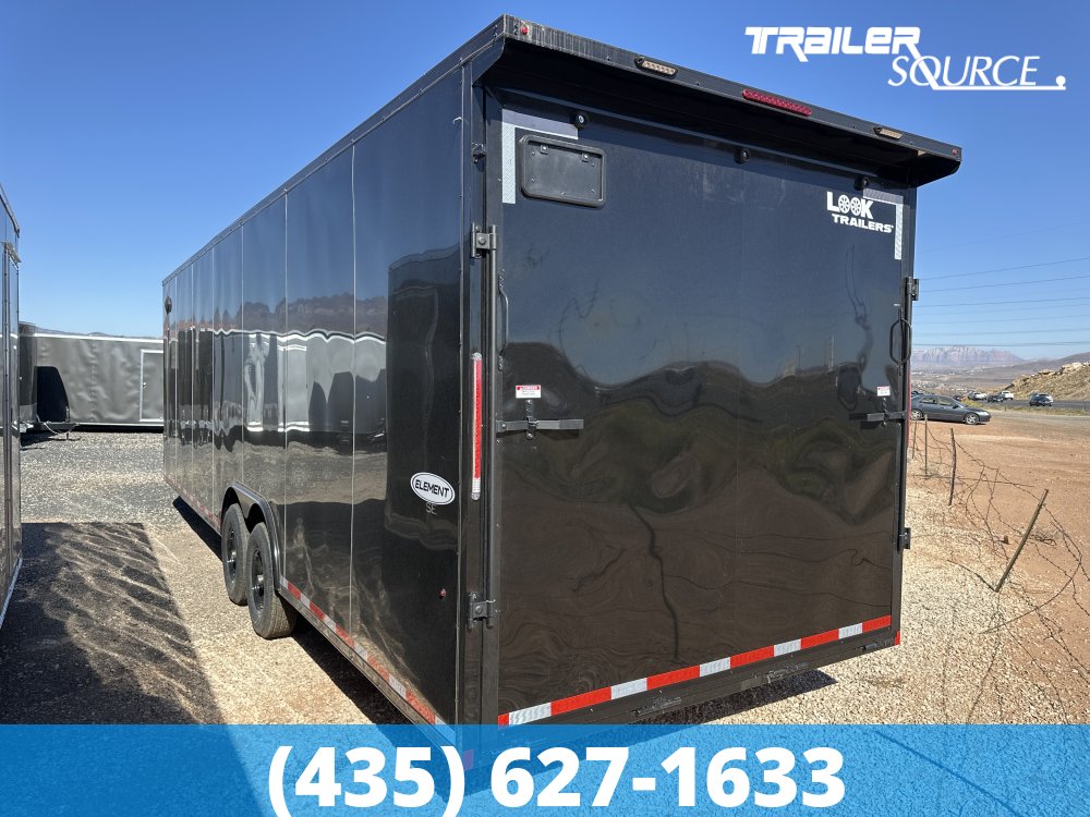 8.5x28 Look Element SE 7'6" Interior 14K Tandem Axle Enclosed Cargo