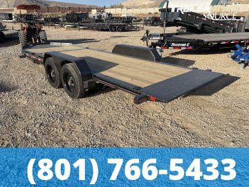 7x20 Diamond C HDT 208 Tilt Trailer - 18K GVWR - 18 Ply Tire Upgrade
