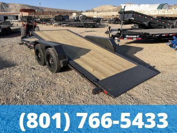 7x20 Diamond C HDT 208 Tilt Trailer - 18K GVWR - 18 Ply Tire Upgrade