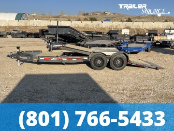7x20 Diamond C HDT 208 Tilt Trailer - 18K GVWR - 18 Ply Tire Upgrade
