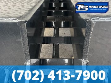 8.5x38 Walton Gooseneck Equipment Trailer - 25.9K GVWR -