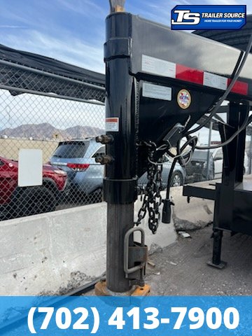 8.5x38 Walton Gooseneck Equipment Trailer - 25.9K GVWR -