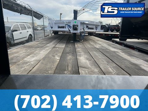 8.5x38 Walton Gooseneck Equipment Trailer - 25.9K GVWR -