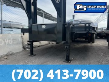 8.5x38 Walton Gooseneck Equipment Trailer - 25.9K GVWR -