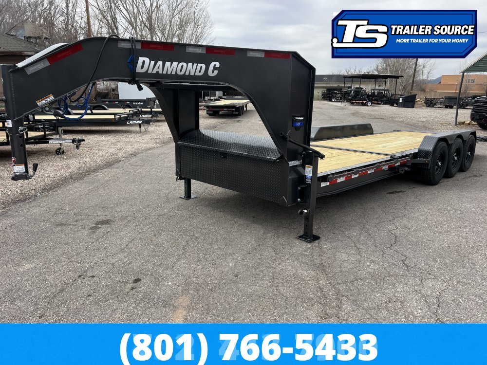 7x26 Diamond C HDT-GN 307 Gooseneck Tilt