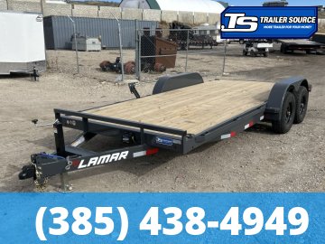 7x18 Lamar CC Flatbed Car Hauler