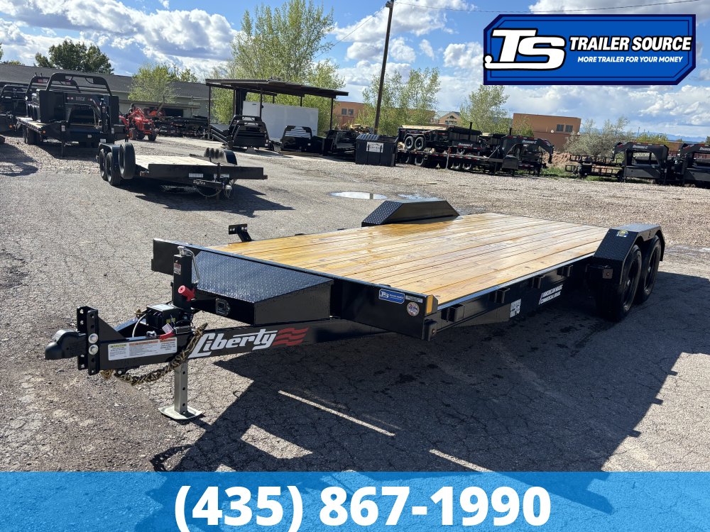 7x20 Liberty LC Flatbed Car Hauler