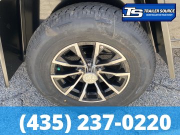 6x12 Look ST DLX Enclosed Cargo Trailer - 6'6" Interior - 3.5K GVWR - .080 PolyCor, Alloy Wheels, Black Out Package