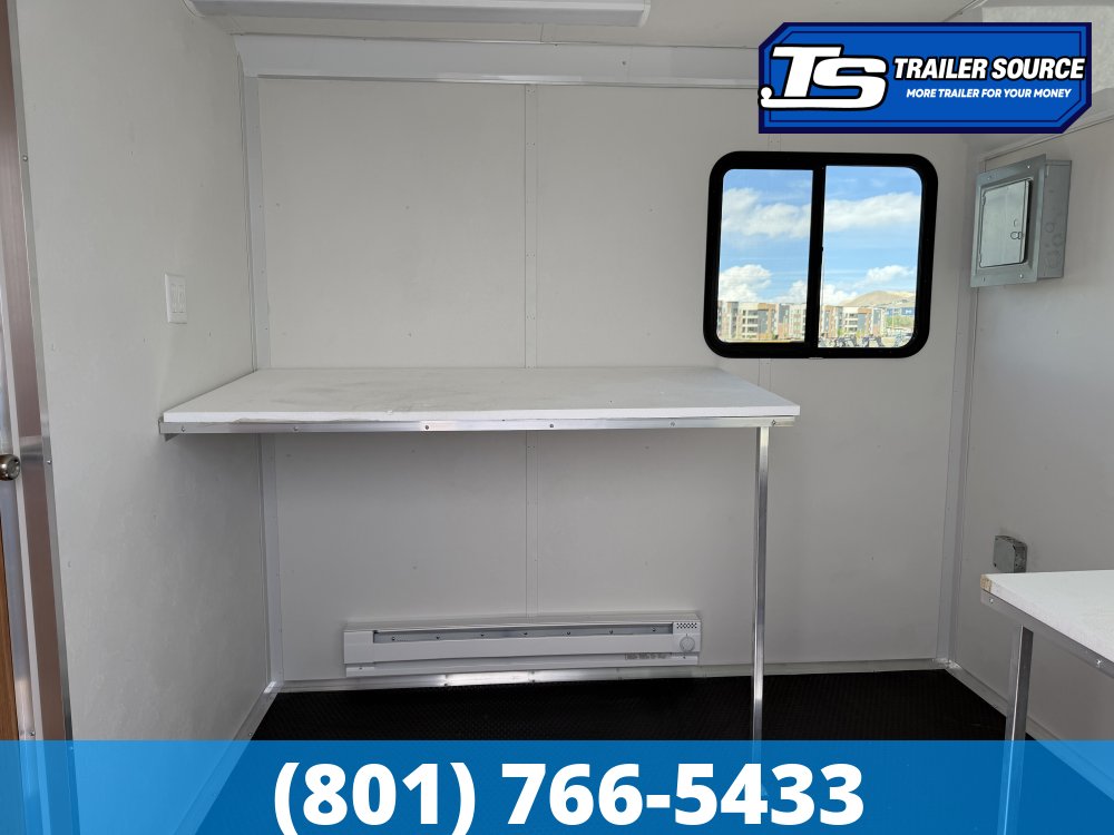8.5x24 American Hauler Eagle HD Office Enclosed Cargo Trailer - 7'0" Interior - 14K GVWR -