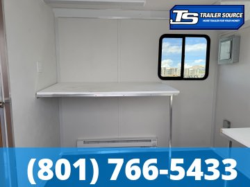 8.5x24 American Hauler Eagle HD Office Enclosed Cargo Trailer - 7'0" Interior - 14K GVWR -