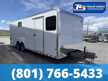 8.5x24 American Hauler Eagle HD Office Enclosed Cargo Trailer - 7'0" Interior - 14K GVWR -