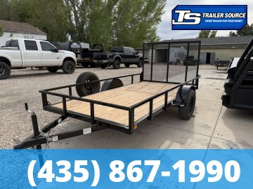 6x12 Built  Utility Trailer - 3.5K GVWR - Spare Tire