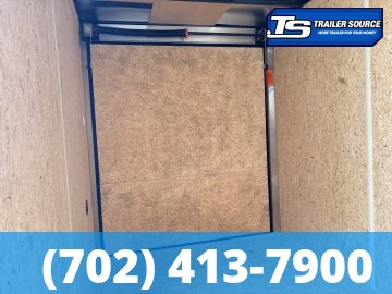 6x12 Look ST DLX Enclosed Cargo Trailer - 6'6" Interior - 3.5K GVWR - .080 PolyCor, 16" Cross Member Upgrade, Black Out Package, Rear Spoiler w/ Load Lights