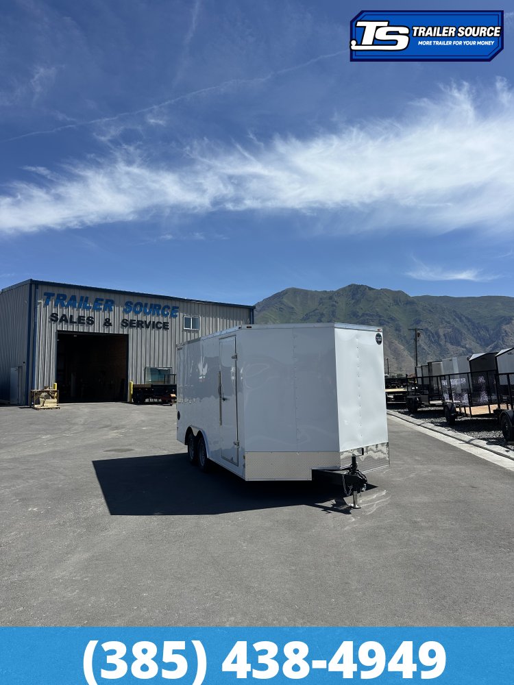 8.5x16 Wells Cargo FastTrac Enclosed Cargo Trailer - 7'0" Interior - 7K GVWR -