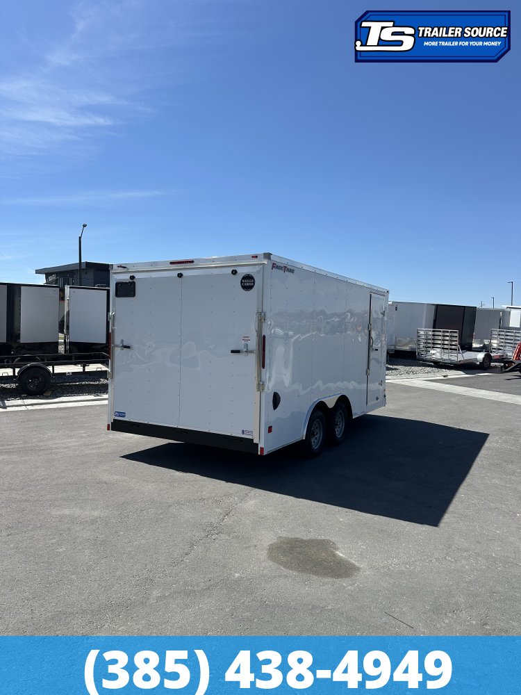 8.5x16 Wells Cargo FastTrac Enclosed Cargo Trailer - 7'0" Interior - 7K GVWR -