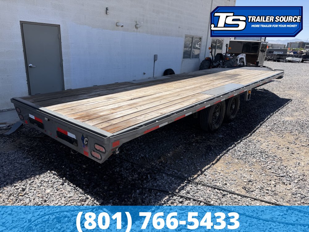 8.5x26 Diamond C DEC 207 Equipment Trailer - 15K GVWR -