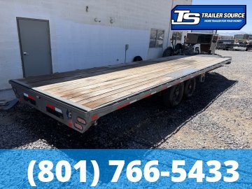 8.5x26 Diamond C DEC 207 Equipment Trailer - 15K GVWR -
