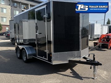 7x14 Haulmark Passport Enclosed Cargo Trailer - 7'0" Interior - 7K GVWR - Ramp Door, Ramp Extension