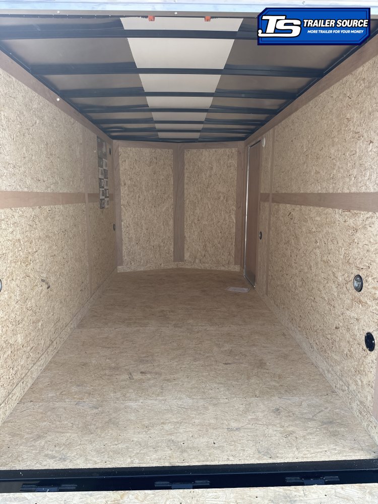7x14 Haulmark Passport Enclosed Cargo Trailer - 7'0" Interior - 7K GVWR - Ramp Door, Ramp Extension
