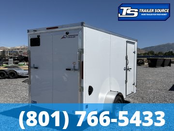 6x12 American Hauler Arrow Enclosed Cargo Trailer - 6'6" Interior - 3.5K GVWR - .080 PolyCor