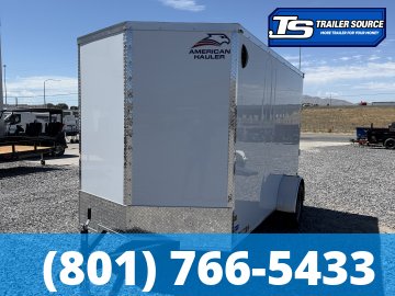 6x12 American Hauler Arrow Enclosed Cargo Trailer - 6'6" Interior - 3.5K GVWR - .080 PolyCor