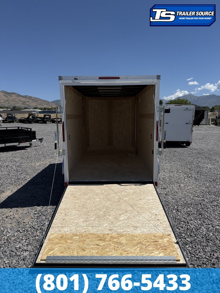 6x12 American Hauler Arrow Enclosed Cargo Trailer - 6'6" Interior - 3.5K GVWR - .080 PolyCor