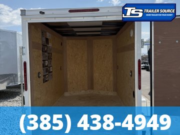 5x8 Wells Cargo Fast Trac Deluxe Enclosed Cargo Trailer - 5'6" Interior - 3.5K GVWR - .080 PolyCor, Rear Swing Door