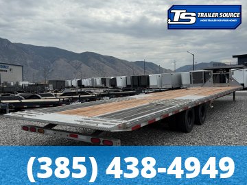 8.5x44 Diamond C FMAX 212 Equipment Trailer - 25.9K GVWR - 12k Axles, Air Ride, Gooseneck, Hydraulic Dove Tail, Hydraulic Jack(s), Winch Package