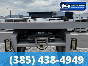 8.5x44 Diamond C FMAX 212 Equipment Trailer - 25.9K GVWR - 12k Axles, Air Ride, Gooseneck, Hydraulic Dove Tail, Hydraulic Jack(s), Winch Package