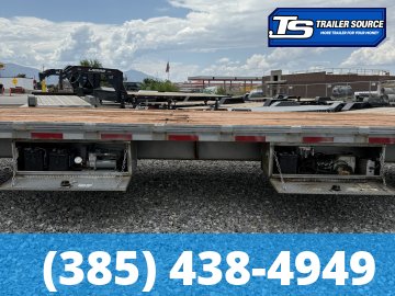 8.5x44 Diamond C FMAX 212 Equipment Trailer - 25.9K GVWR - 12k Axles, Air Ride, Gooseneck, Hydraulic Dove Tail, Hydraulic Jack(s), Winch Package