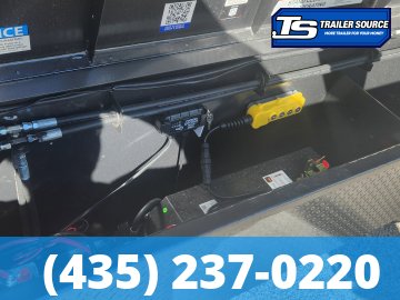 7x16 Diamond C LPT-GN 210 Gooseneck Dump Trailer - 32" Sides - 23K GVWR - 5 Stage Telescopic, ABS Brakes, Board Brackets, Hydraulic Jack(s), Torsion Axles