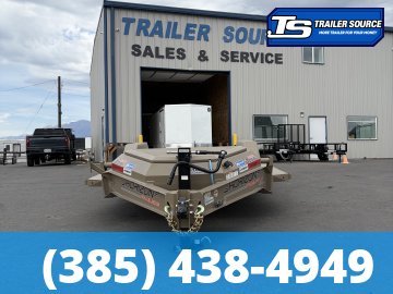 8.5x22 Horizon ETZ Tilt Trailer - 15.2K GVWR - Wide Body w/ Drive Over Fenders