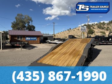 8.5x22 Diamond C HXD 208 Wide Body w/ Drive Over Fenders Tilt Trailer - 18K GVWR -