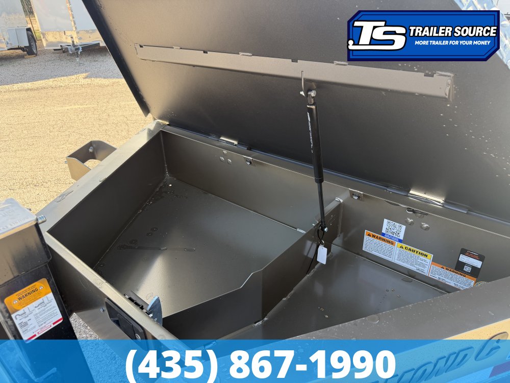 8.5x22 Diamond C HXD 208 Wide Body w/ Drive Over Fenders Tilt Trailer - 18K GVWR -