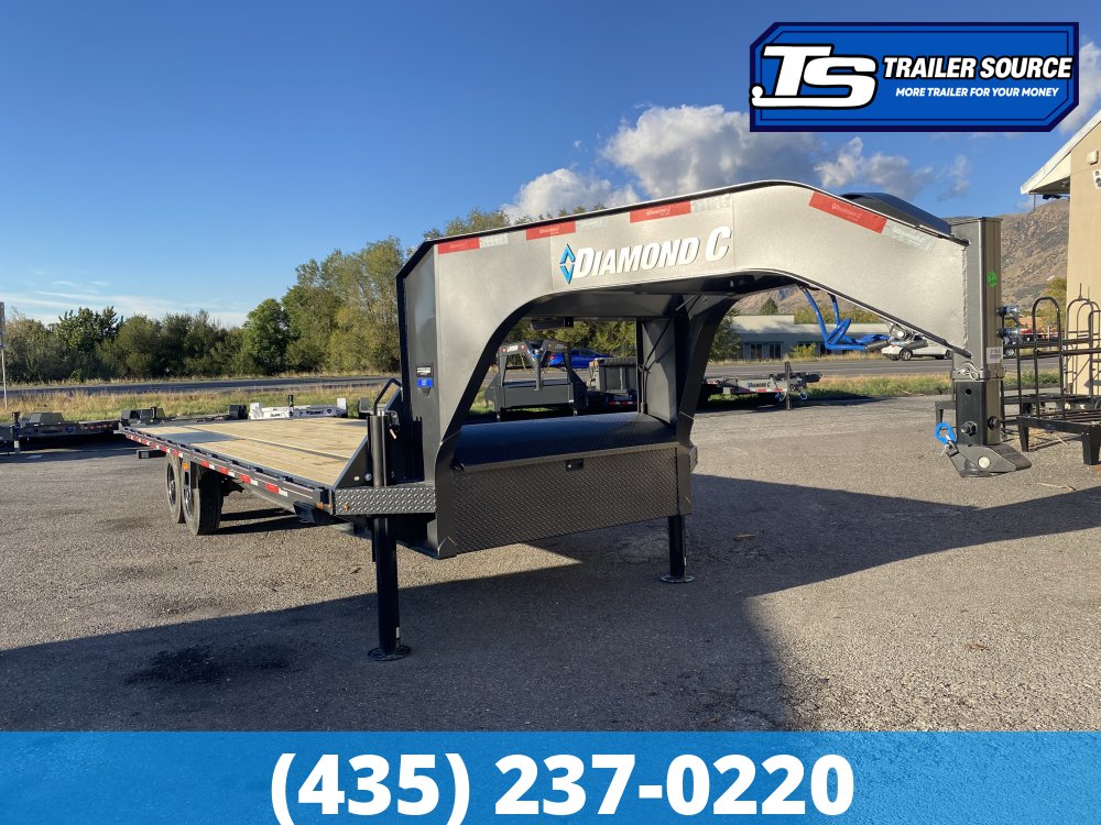 8.5x26 Diamond C DET-GN 210 Gooseneck Deckover Tilt