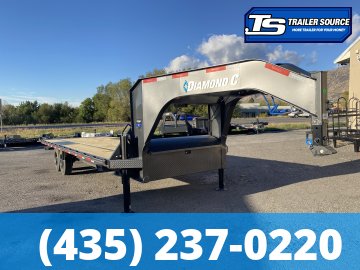 8.5x26 Diamond C DET-GN 210 Gooseneck Deckover Tilt
