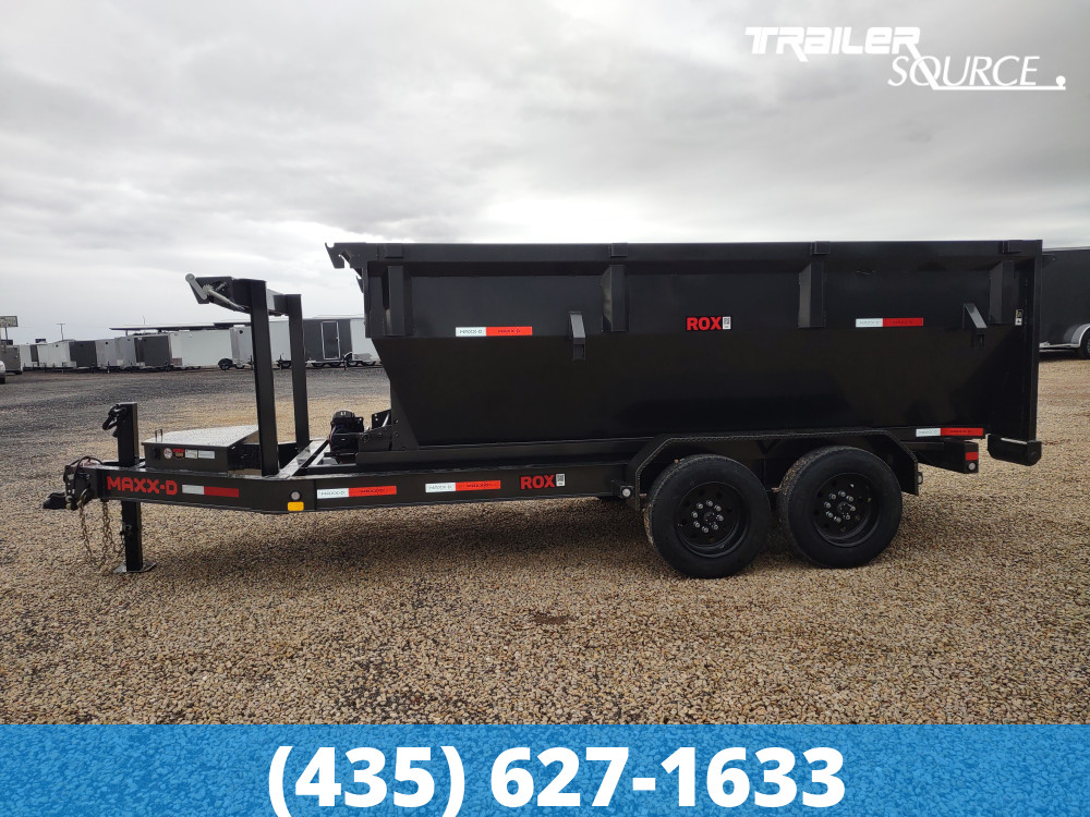 7x14 Maxx-D ROX Roll Off Dumpster Bumper 18K Utility