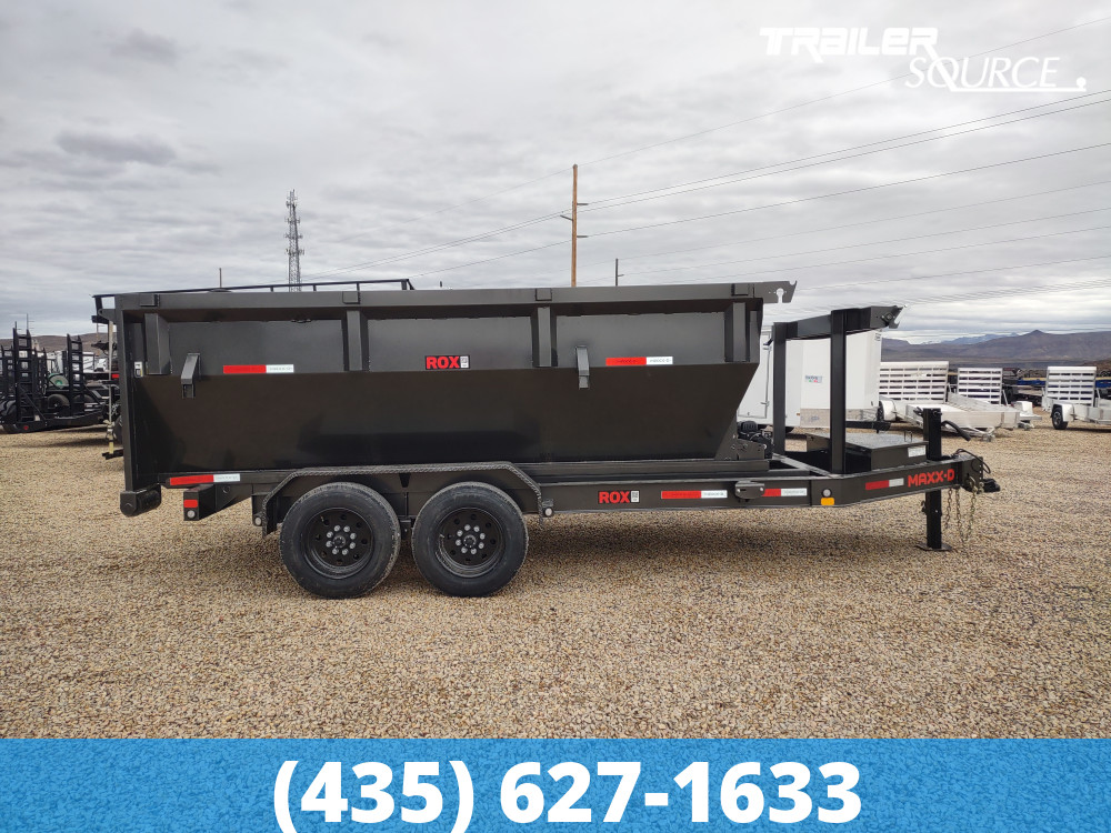 7x14 Maxx-D ROX Roll Off Dumpster Bumper 18K Utility