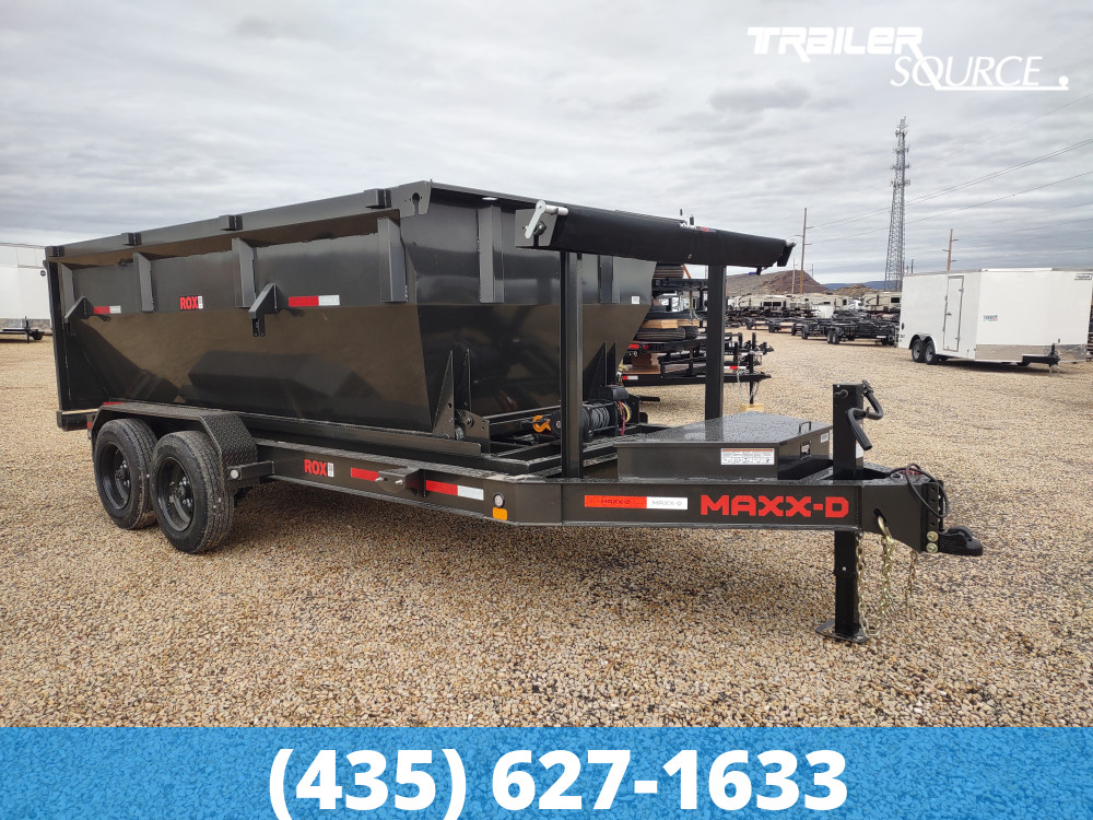 7x14 Maxx-D ROX Roll Off Dumpster Bumper 18K Utility