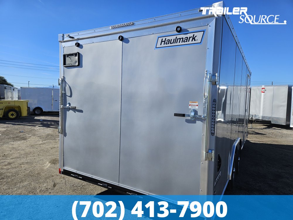 8.5x20 Haulmark Transport 7'0" Interior 10K Tandem Axle Enclosed Cargo