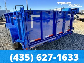 6.5x12 Diamond C MDT Medium Duty Telescopic Dump 10K 32" Sides Dump