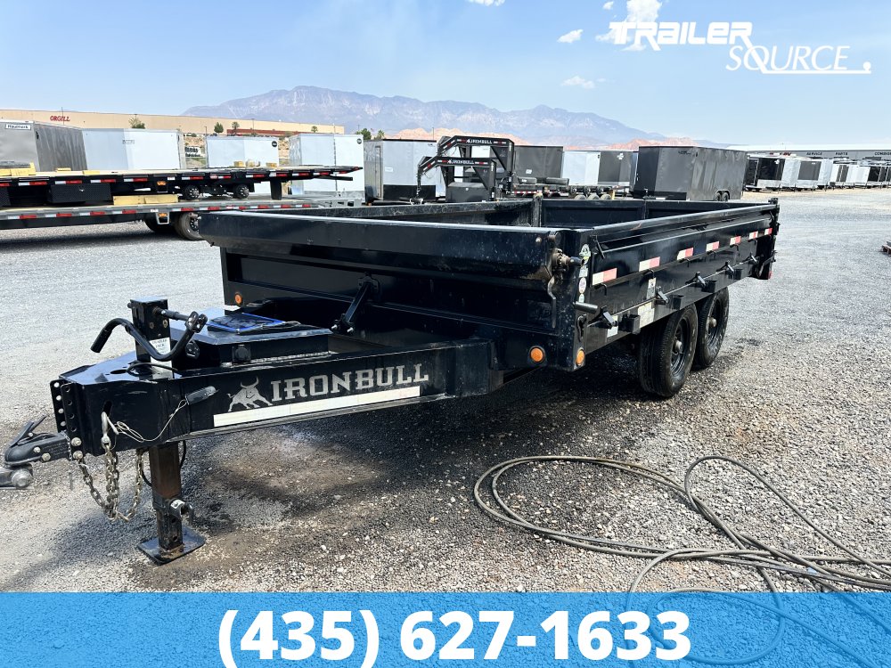 8.5x14 Iron Bull DDP 14K Dump Trailer