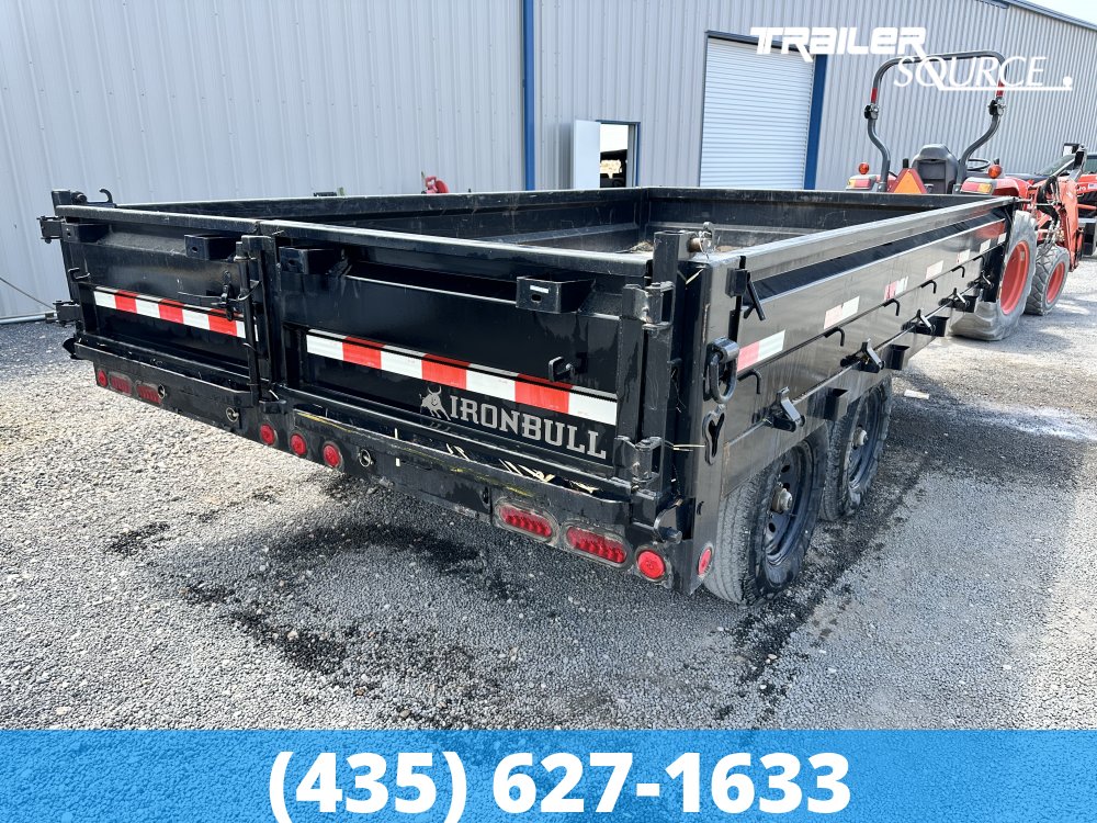8.5x14 Iron Bull DDP 14K Dump Trailer