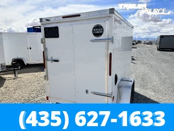 5x8 Wells Cargo FastTrac 5'6" Interior Single Axle Enclosed Cargo