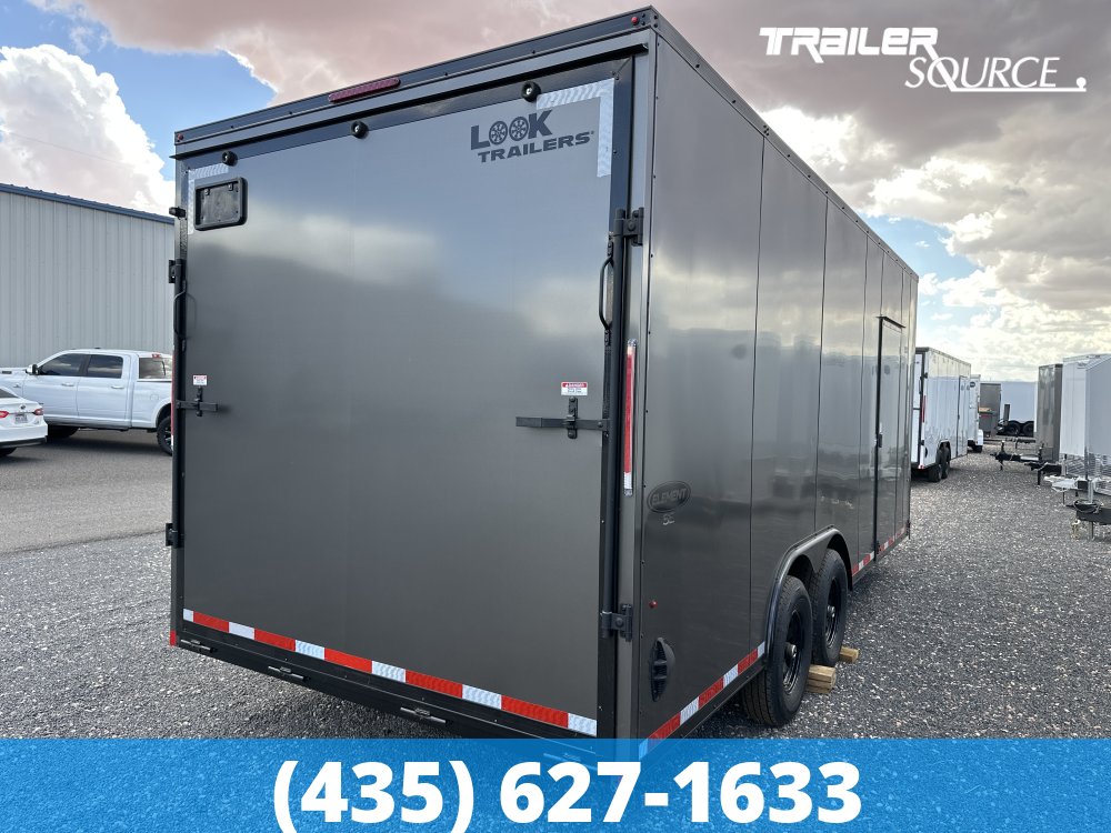 8.5x20 Look Element SE 7'6" Interior 14K Tandem Axle Enclosed Cargo