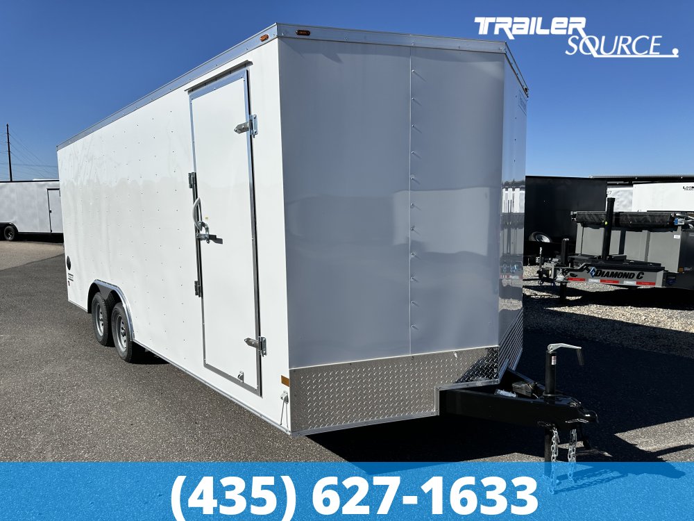 8.5x20 Haulmark Passport 7'0" Interior 7K Tandem Axle Enclosed Cargo Trailer