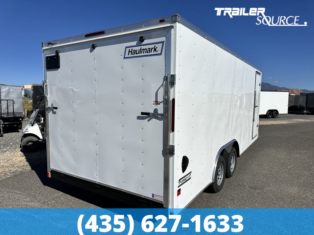 8.5x20 Haulmark Passport 7'0" Interior 7K Tandem Axle Enclosed Cargo Trailer