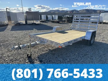 6.5x12 Bear Track Single Axle Wood Deck Utility