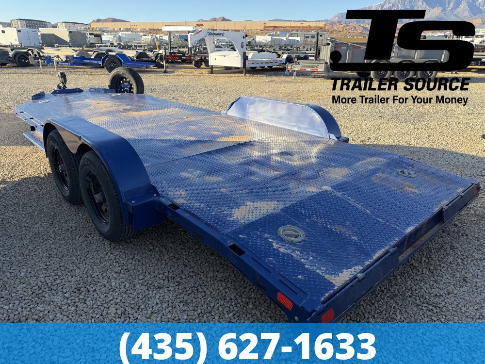 7x18 Diamond C GTF 206 Flatbed Car Hauler
