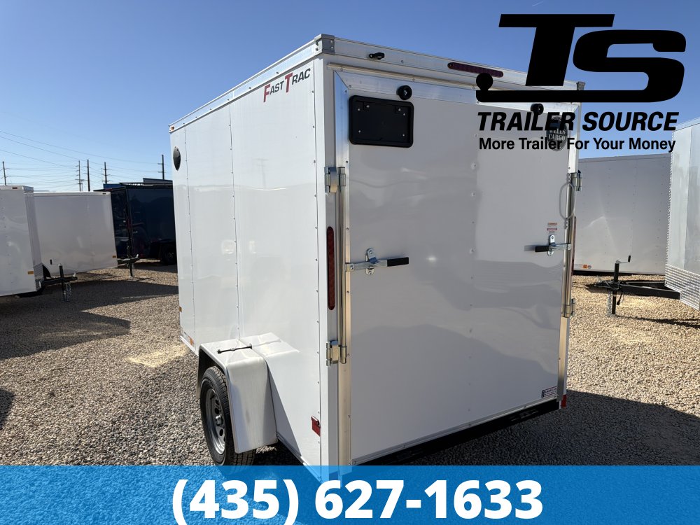 6x10 Wells Cargo Fast Trac Deluxe ATV Trailer - 6'6" Interior - 3.5K GVWR -